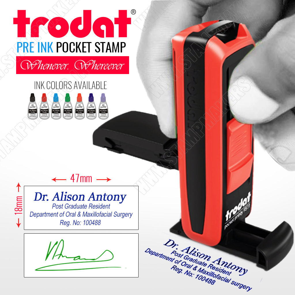 Trodat Pocket Stamp