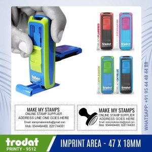 address pocket stamp trodat