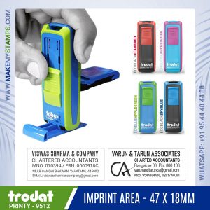 chartered accountant pocket stamp trodat