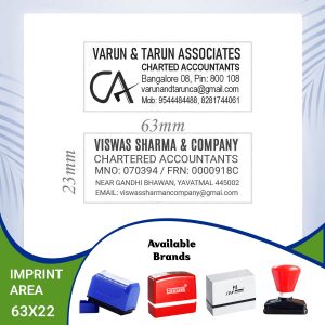 chartered accountant stamp