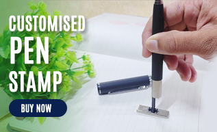 pen stamp banner