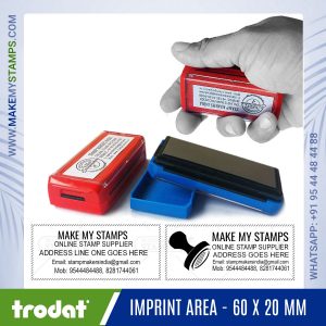 Trodat pocket stamp 60x20