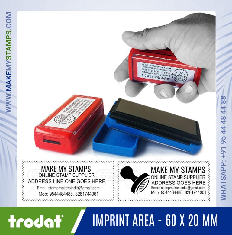 Trodat pocket stamp 60x20