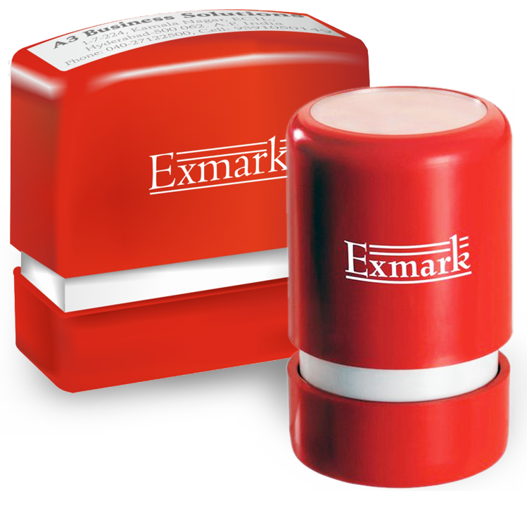 Pre ink stamps